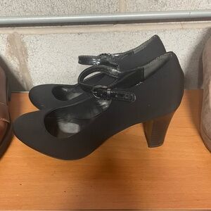 Mootsies Tootsies Elegant Black Heels size 6.5